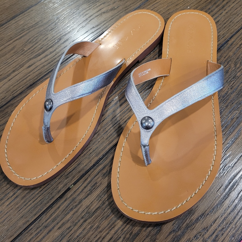 COACH sandals 8.5